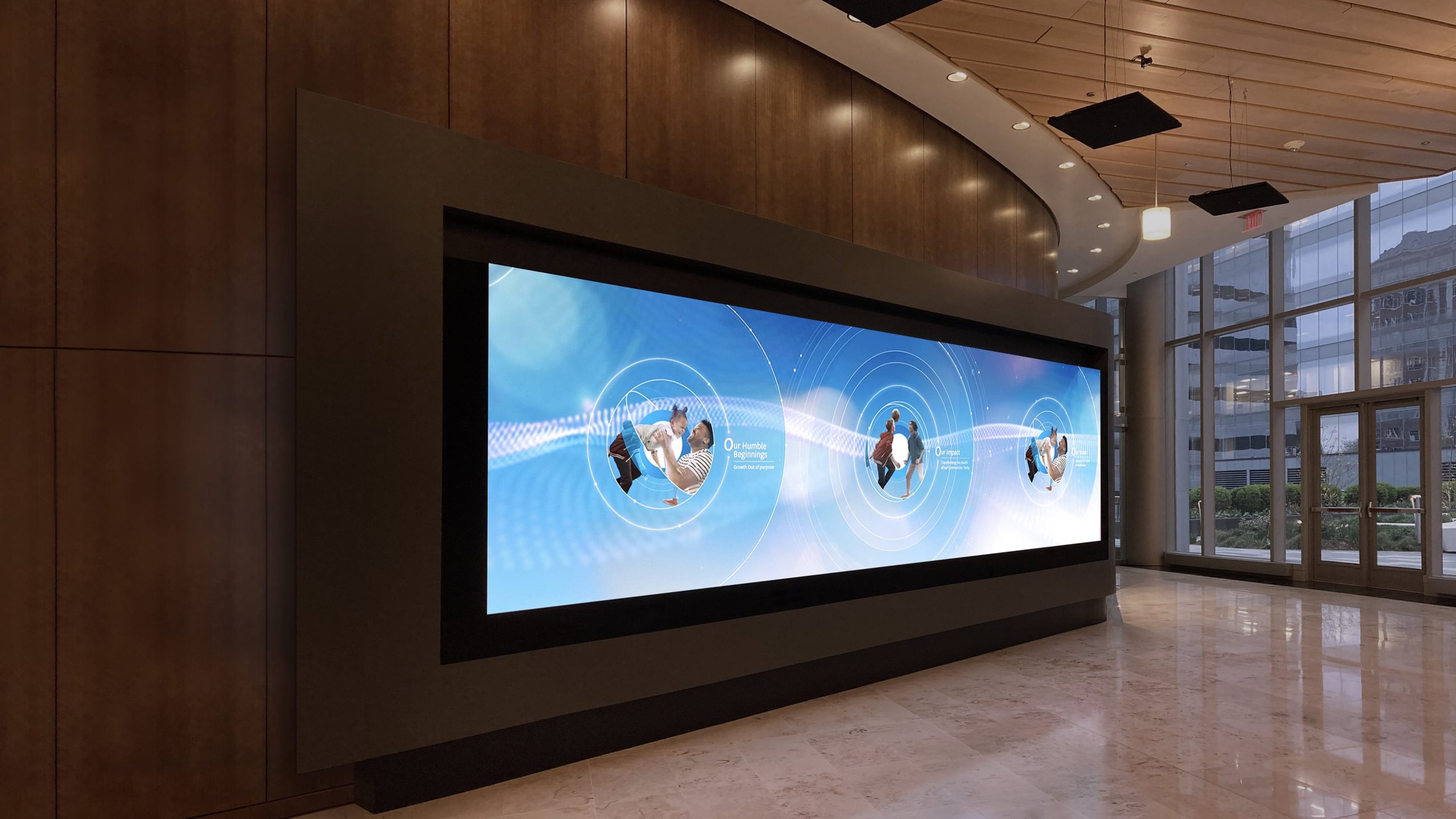 Centene_interactivehistorywall_