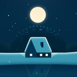 character animation motion graphics cheers to the holidays 03