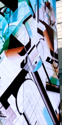 experiential sheraton dallas hotel digital art installation 03